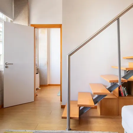 Lägenhet Bright 1br With Parking In Bolhao By Lovelystay Oporto